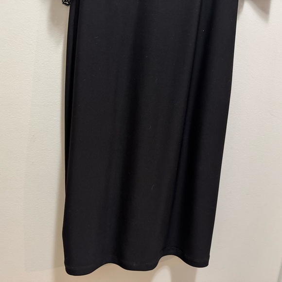 Frank Lyman Design Black Vneck Dress Size 10 NWT Brand New - Picture 7 of 12